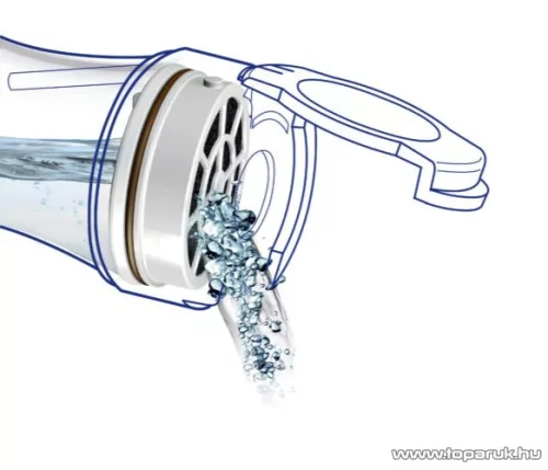 Laica GlasSmart üveg vízszűrő palack 1 db szűrőbetéttel, 1,1 liter