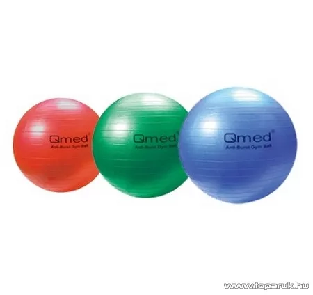 Qmed Fizioball, gimnasztika labda, fitness labda, többféle méret!