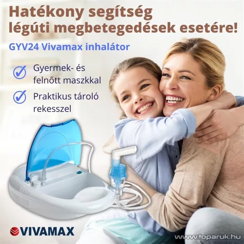 Vivamax GYV24 Kompresszoros inhalátor tároló rekesszel
