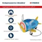   Vivamax GYV27 kompresszoros gyermek inhalátor, repülő forma