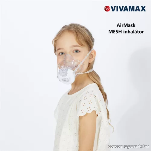 Vivamax GYV29 AirMask hordozható Mesh inhalátor felnőtteknek és gyerekeknek