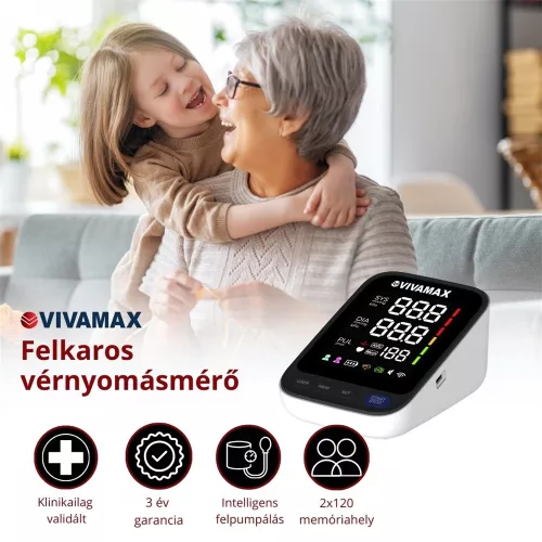 Vivamax V33 felkaros vérnyomásmérő (GYV33)