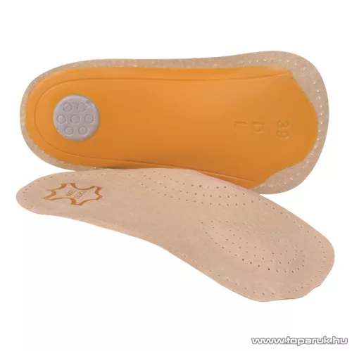 Vivamax GYVFLC Leather and Comfort háromnegyedes bőr talpbetét harántemeléssel, többféle méret