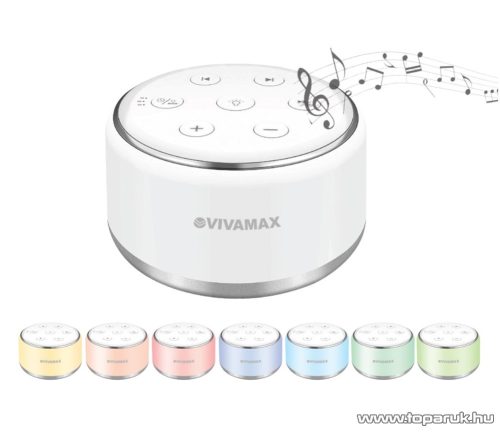Vivamax GYVFZ1 Nature & Relax Compact hang- és dallamterápiás (fehér zaj) készülék
