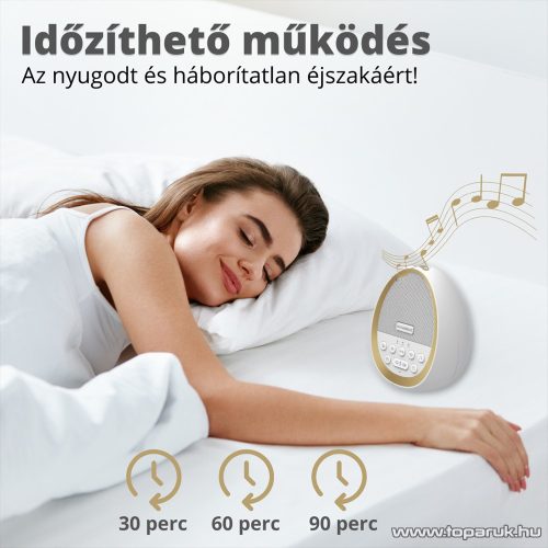Vivamax GYVFZ2 Nature & Relax hang- és dallamterápiás (fehér zaj) készülék