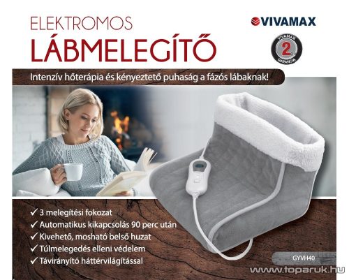 Vivamax GYVH40 Elektromos lábmelegítő