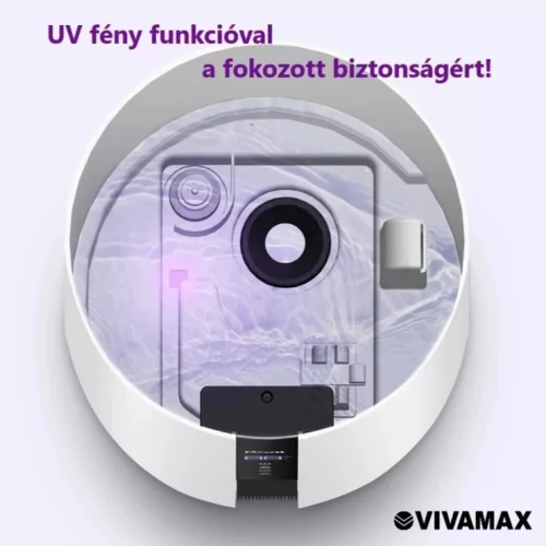 Vivamax GYVH63 Salty-Air Elite ultrahangos párásító készülék UV fény funkcióval, 3,2 literes víztartály
