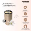 Vivamax GYVH65G ZenSation akkumulátoros illóolaj párologtató, waterless aromadiffúzor autós üzemmóddal, arany