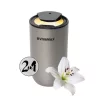 Vivamax GYVH65S ZenSation akkumulátoros illóolaj párologtató, waterless aromadiffúzor autós üzemmóddal, ezüst