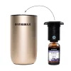 Vivamax GYVH65S ZenSation akkumulátoros illóolaj párologtató, waterless aromadiffúzor autós üzemmóddal, ezüst