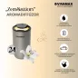   Vivamax GYVH65S ZenSation akkumulátoros illóolaj párologtató, waterless aromadiffúzor autós üzemmóddal, ezüst