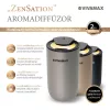 Vivamax GYVH65S ZenSation akkumulátoros illóolaj párologtató, waterless aromadiffúzor autós üzemmóddal, ezüst