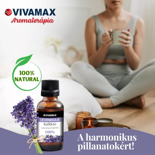 Vivamax Levendula 100%-os tisztaságú illóolaj, 10 ml
