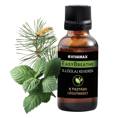 Vivamax EasyBreathe, a tisztább légutakat támogató illóolaj keverék, 10 ml