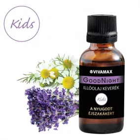   Vivamax GoodNight Kids, a nyugodt alvást támogató illóolaj keverék, 10 ml