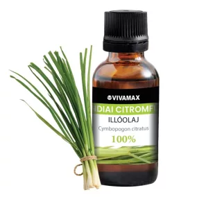   Vivamax Indiai citromfű 100%-os tisztaságú illóolaj, 10 ml