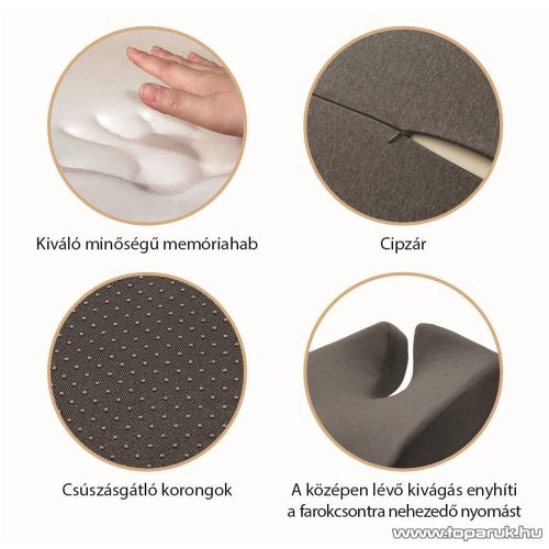 Vivamax GYVMF14 Memóriahabos ergonomikus ülőpárna