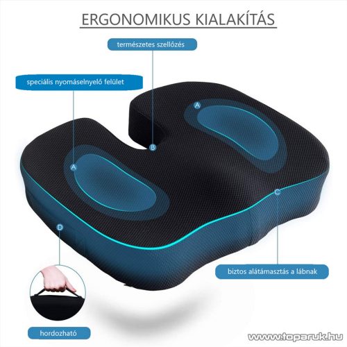 Vivamax GYVMF6 Memóriahabos anatómiai ülőpárna