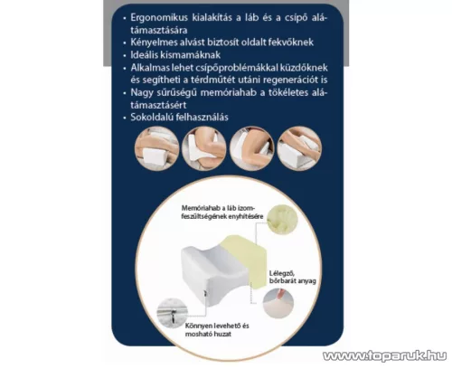 Vivamax GYVMF7 Memóriahabos lábtámasztó párna