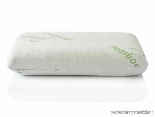 Vivamax GYVMF9 Bamboo memóriahabos anatómiai párna, 50 x 30 cm