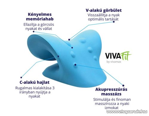 Vivamax GYVNY MediNeck nyaknyújtó és izomlazító párna