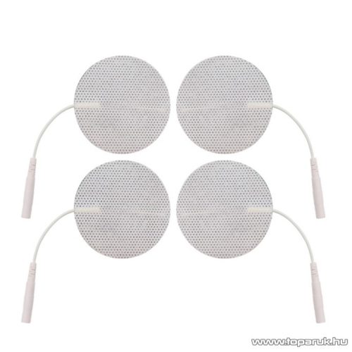 Vivamax GYVTTEK Elektróda szett TENS és EMS készülékhez, 32 mm-es kör alakú, 4 db / csomag