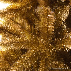 LUXURY GOLD arany extradús műfenyő, 210 cm (KFB 561)