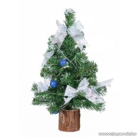 DEKO MINI asztali műfenyő díszítéssel, 45 cm (KFA 046)
