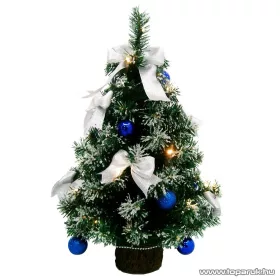 DEKO MINI asztali műfenyő díszítéssel, 45 cm (KFA 046)
