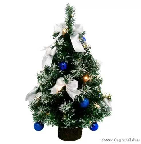DEKO MINI asztali műfenyő díszítéssel, 45 cm (KFA 046)