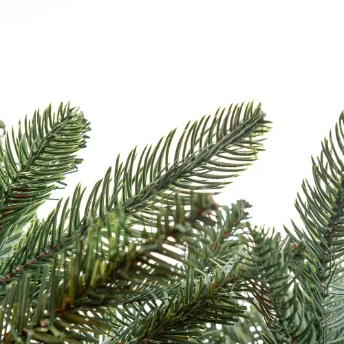 GIRLAND EVERGREEN Zöld színű 2D és 3D ágakból készített extra dús fenyő girland, 270 cm hosszú, 180 ág (KGR 066)