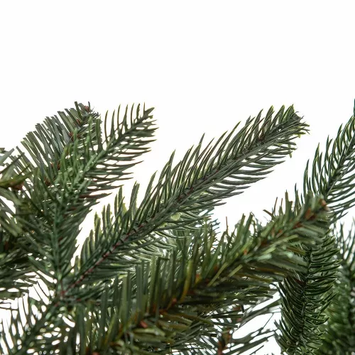 GIRLAND EVERGREEN Zöld színű 2D és 3D ágakból készített extra dús fenyő girland, 270 cm hosszú, 180 ág (KGR 066)