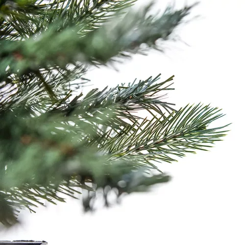 EVERDALE KFA 649 Mini Pine mini asztali műfenyő barna kaspóban 2D + 3D tűlevelekkel, 60 cm
