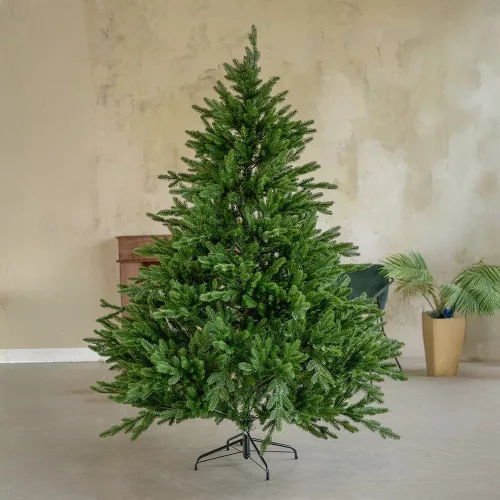 FOREST KING extradús valósághű Full 3D tűleveles műfenyő, zöld, 150 cm (KFB 345)