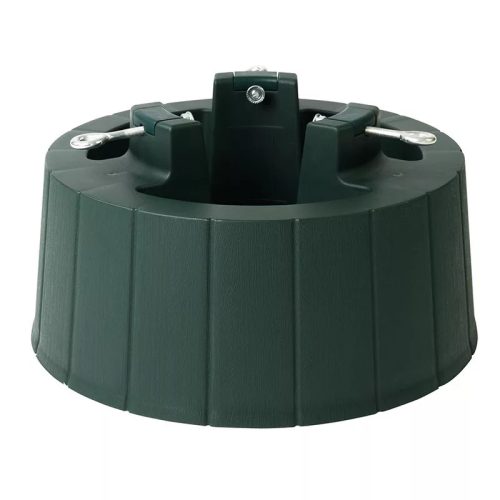 JAMESON KTA 060 Robosztus karácsonyfa talp, fenyőtalp vágott fenyőhöz, zöld, 2,3 méteres fenyőfáig