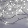 Crystalline KAT 102 WH Kültéri toldható LED fényfüzér, 800 cm, 100 db HIDEG FEHÉR LED-del, átlátszó kábel