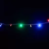 Crystalline KAT 103 MULTI Kültéri toldható LED fényfüzér, 800 cm, 100 db SZÍNES LED-del, átlátszó kábel