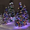 Crystalline KAT 103 MULTI Kültéri toldható LED fényfüzér, 800 cm, 100 db SZÍNES LED-del, átlátszó kábel