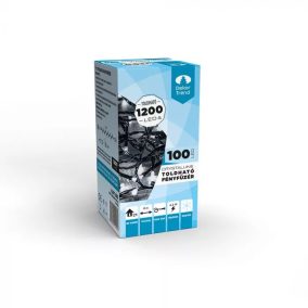   Crystalline KAT 105 WH BK Kültéri toldható LED fényfüzér, 800 cm, 100 db HIDEG FEHÉR LED-del, fekete színű kábel