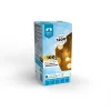 Crystalline KAT 204 WW BK Kültéri toldható LED jégcsapfüzér, 300 x 40 cm, 100 db MELEG FEHÉR LED-del, fekete színű kábel