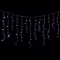   Crystalline KAT 212 WH Kültéri toldható LED jégcsapfüzér, 200 x 90 cm, 138 db HIDEH FEHÉR LED-del, átlátszó kábel