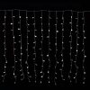 Crystalline KAT 302 WH Kültéri toldható LED fényfüggöny, 200 x 90 cm, 192 db HIDEG FEHÉR LED-del, átlátszó kábel