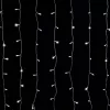 Crystalline KAT 332 WH Kültéri toldható LED fényfüggöny, 90 x 200 cm, 192 db HIDEG FEHÉR LED-del, átlátszó kábel