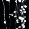 Crystalline KAT 332 WH Kültéri toldható LED fényfüggöny, 90 x 200 cm, 192 db HIDEG FEHÉR LED-del, átlátszó kábel