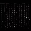 Crystalline KAT 341 WW Kültéri toldható LED fényfüggöny, 200 x 250 cm, 500 db MELEG FEHÉR LED-del, átlátszó kábel