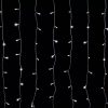 Crystalline KAT 342 WH Kültéri toldható LED fényfüggöny, 200 x 250 cm, 500 db HIDEG FEHÉR LED-del, átlátszó kábel
