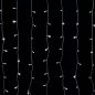   Crystalline KAT 342 WH Kültéri toldható LED fényfüggöny, 200 x 250 cm, 500 db HIDEG FEHÉR LED-del, átlátszó kábel