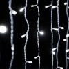Crystalline KAT 342 WH Kültéri toldható LED fényfüggöny, 200 x 250 cm, 500 db HIDEG FEHÉR LED-del, átlátszó kábel