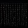 Crystalline KAT 342 WH Kültéri toldható LED fényfüggöny, 200 x 250 cm, 500 db HIDEG FEHÉR LED-del, átlátszó kábel