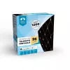 Crystalline KAT 401 WW Kültéri toldható LED fényháló, 200 x 100 cm, 96 db MELEG FEHÉR LED-del, átlátszó kábel